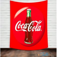 Telo Coca Cola 3D 180x230 abbastanza grande e sottile